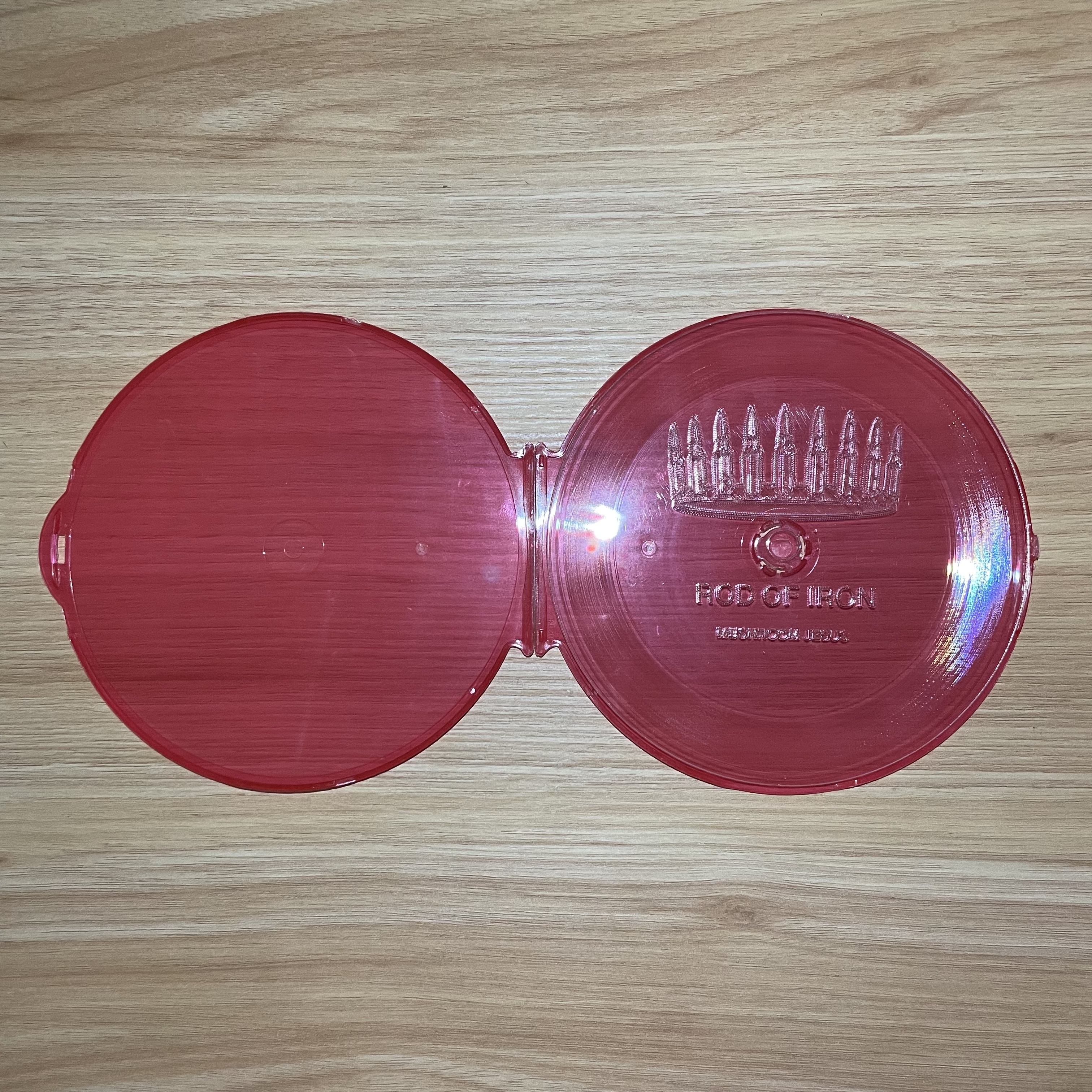 Rod of Iron — bullet crown engraving